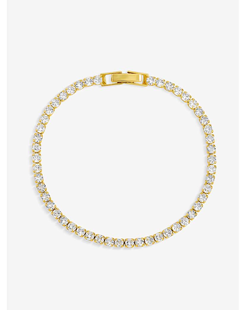 New In - Jon Richard Gold Plated CZ Bracelet