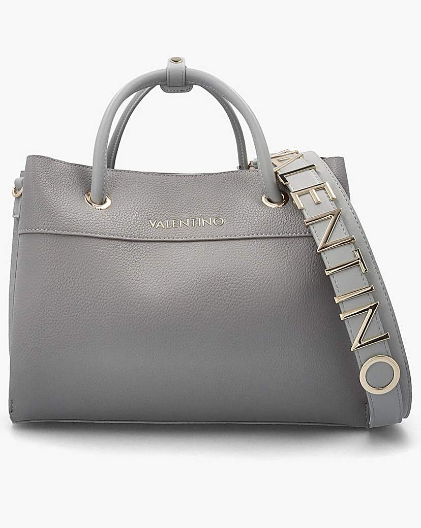 New In - Valentino Bags Alexia Logo Strap Tote