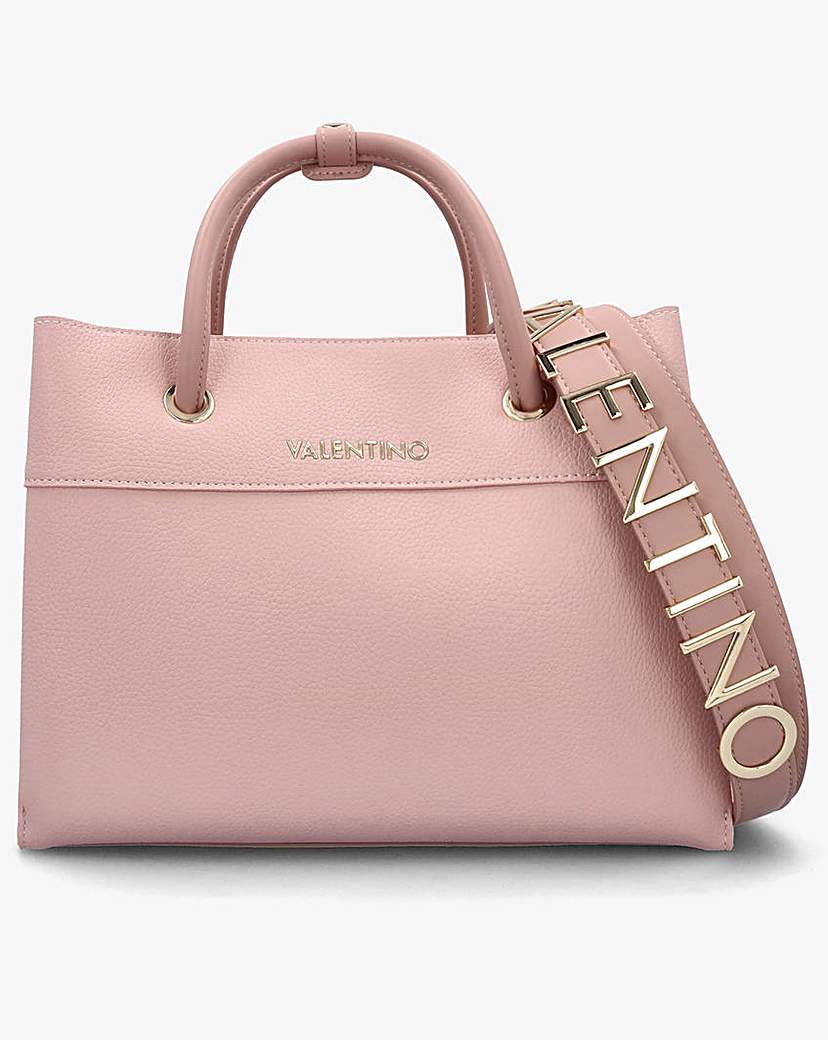 New In - Valentino Bags Alexia Logo Strap Tote