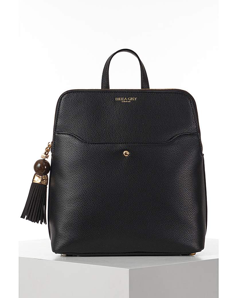 New In - Luella Grey Bridget Black Backpack