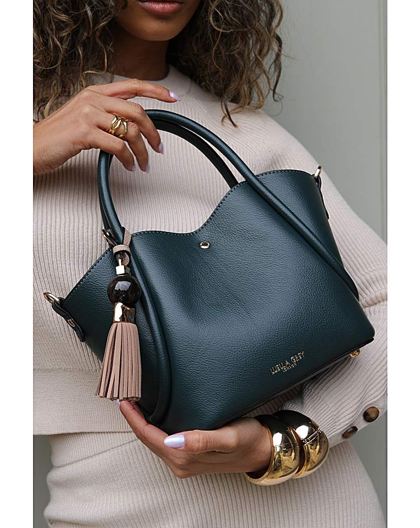 New In - Luella Grey Flo Peacock Crossbody