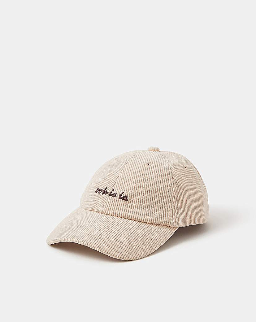 New In - Accessorize Ooh La Corduroy Cap