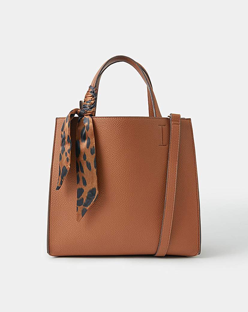 New In - Accessorize Scarf Handle Handbag