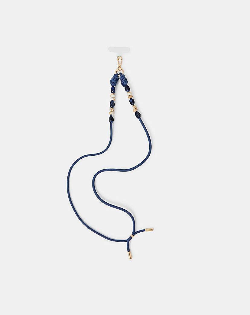 New In - Accessorize Beaded Cord Phone Strap