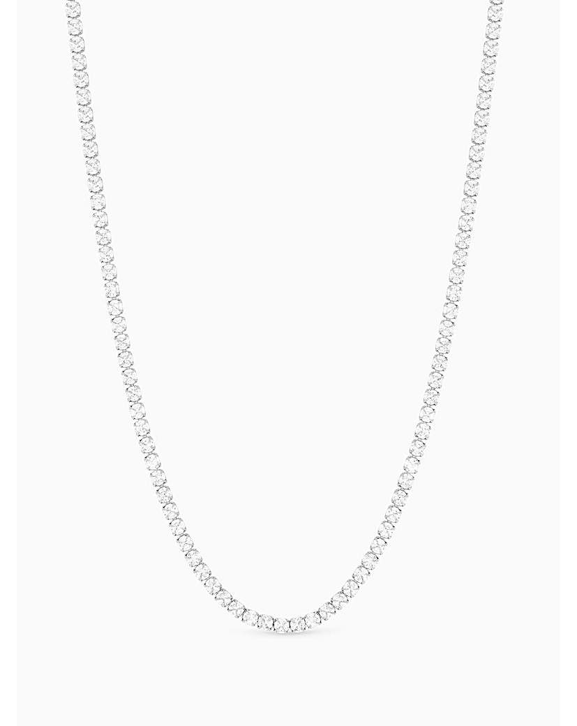New In - Waterproof Gold Plated Tennis Necklace