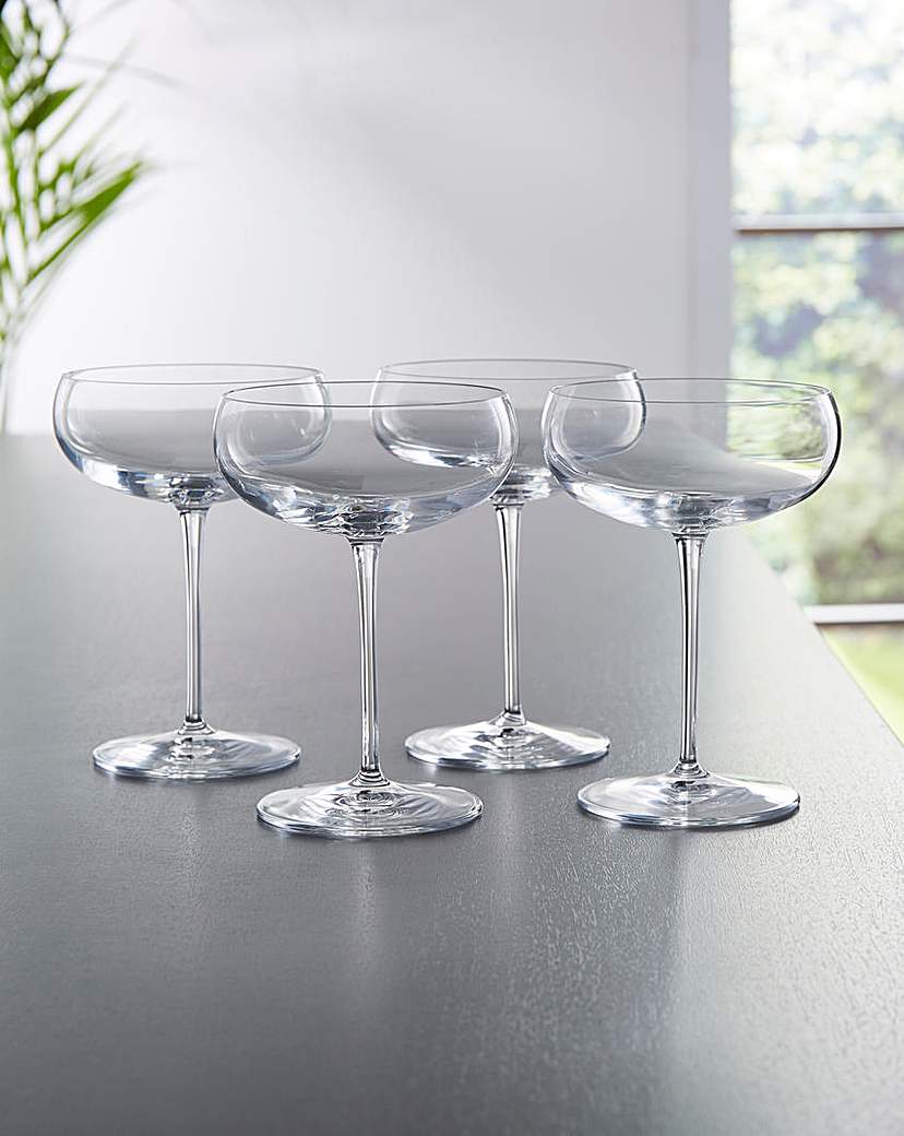 Talismano Martini Glasses Set of Four