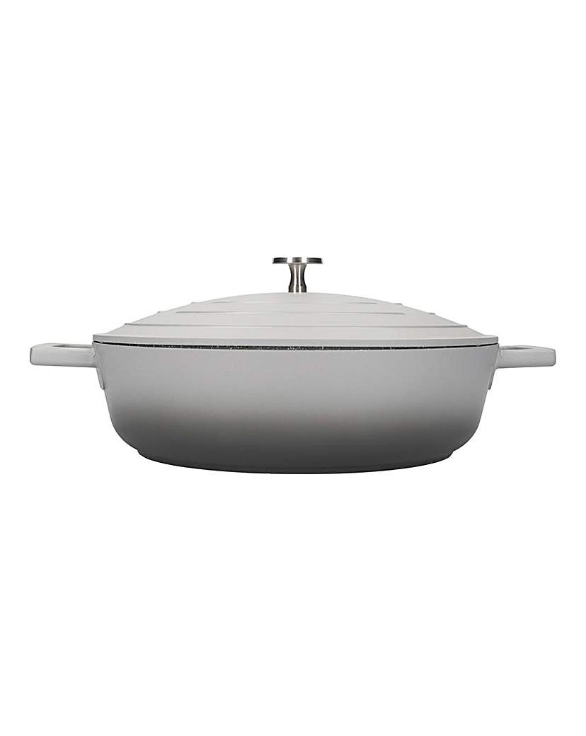 MasterClass Shallow Casserole Dish Grey