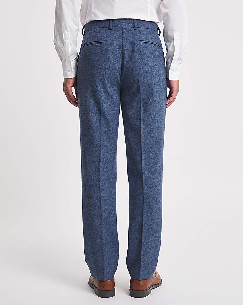 Light Blue Donegal Reg Fit Suit Trouser