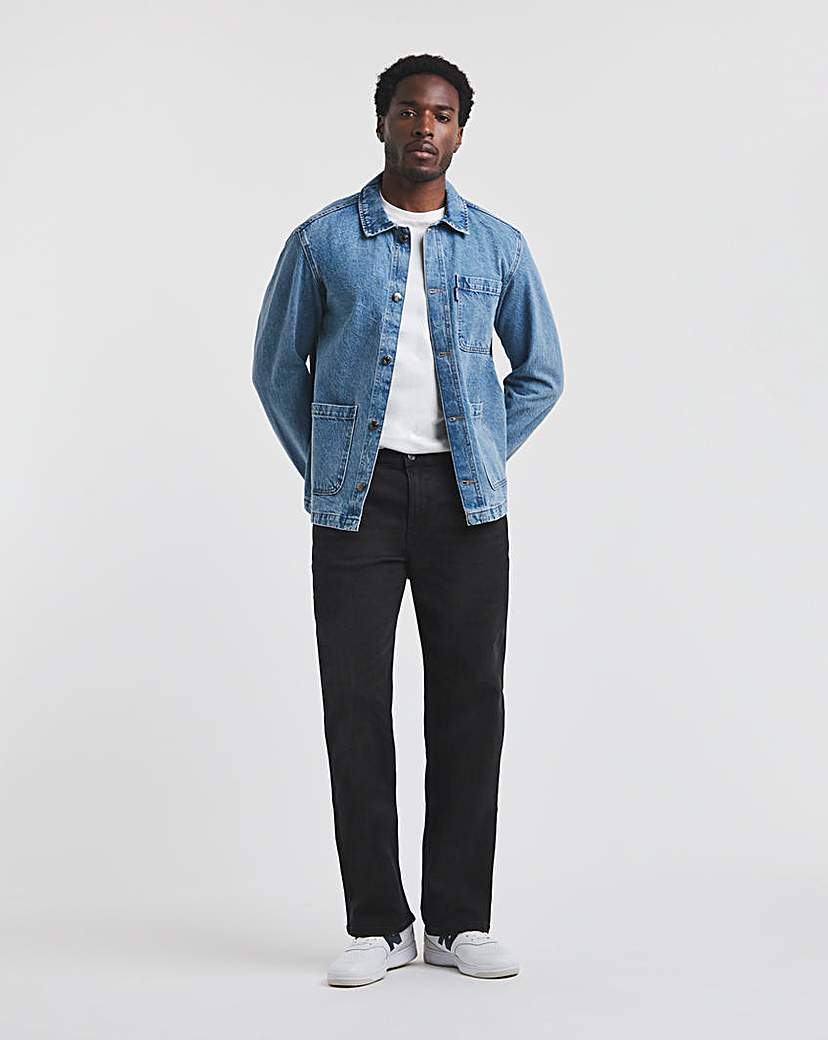 Union Loose Fit Stretch Jeans Blackwash