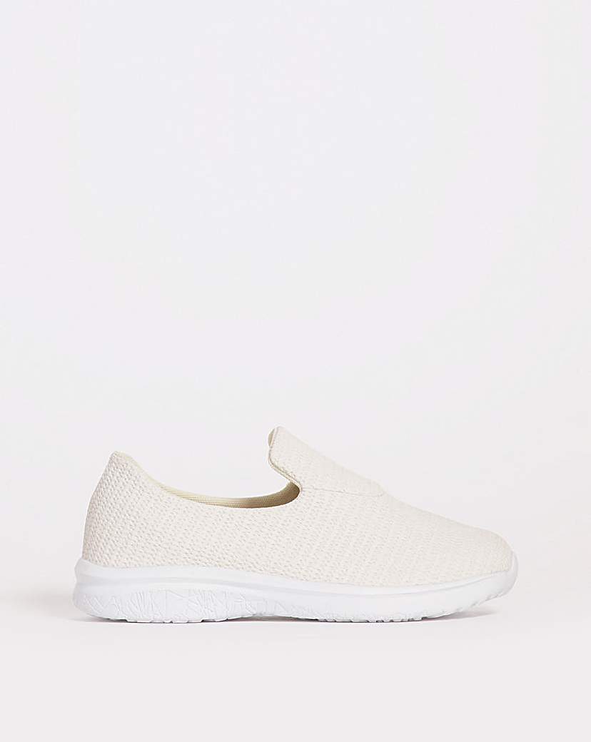 Cushion Walk Slip On Trainer EEE Fit