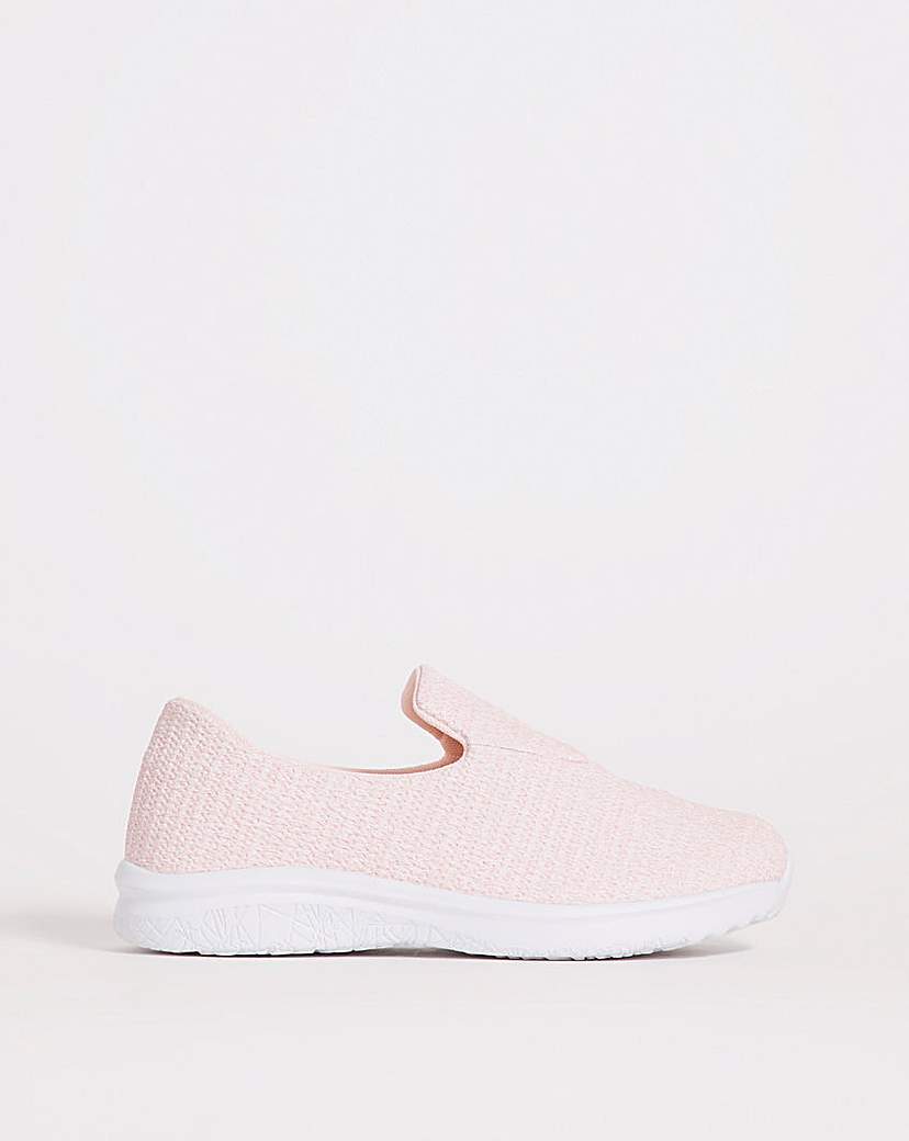 Cushion Walk Slip On Trainer E Fit