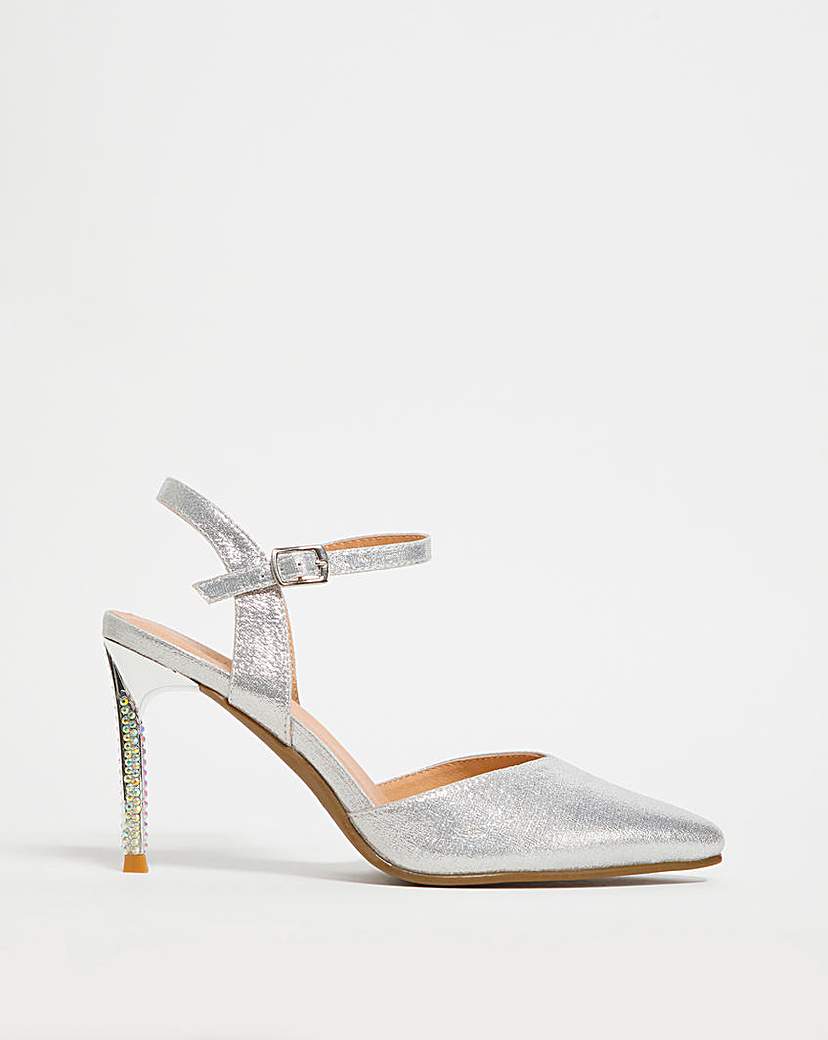 Joanna Hope Diamante Heel Shoe E Fit