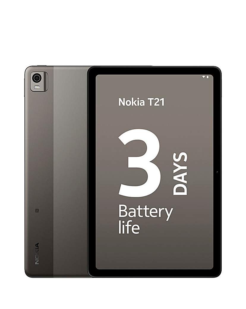 Image of Nokia T21 4GB 64GB WiFi Tablet - Grey