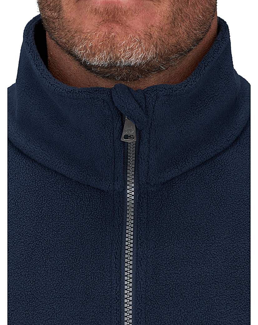 Raging Bull Zip Through Fleece Jacket
