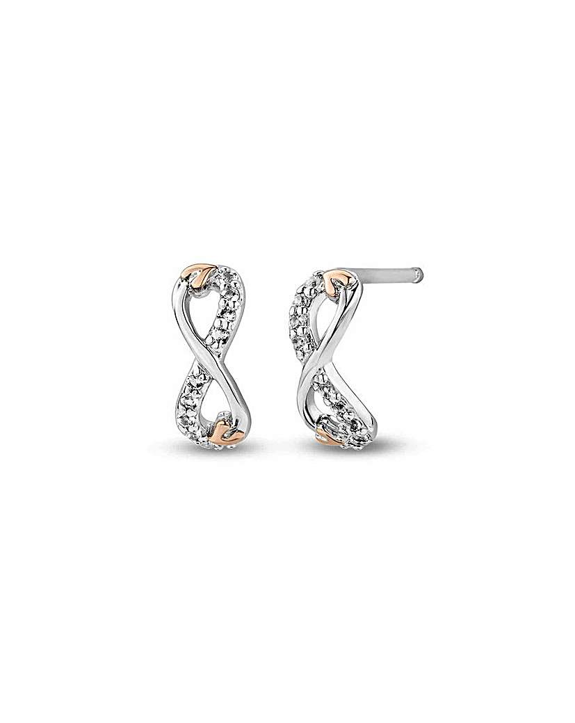 Tree of Life Infinity Stud Earrings