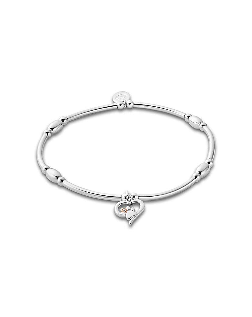 Paw Prints Heart Affinity Bracelet