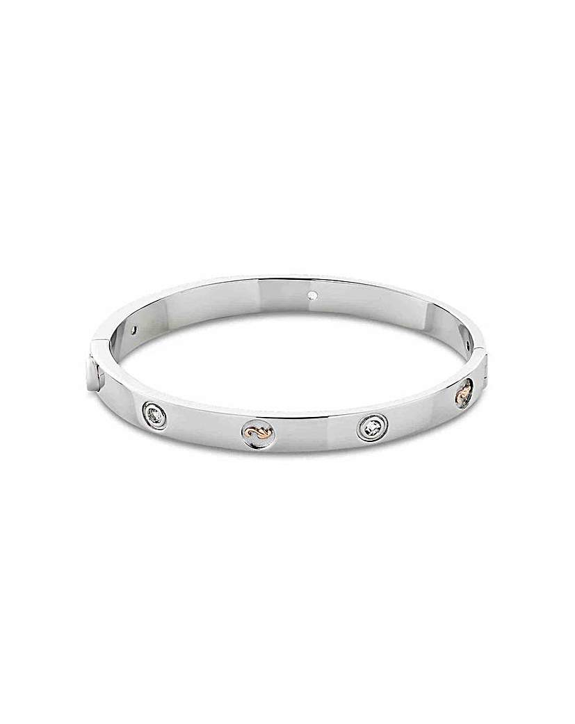 Insignia Bangle with Topaz