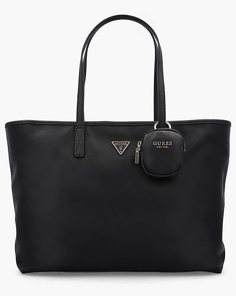 Guess Large Power Play Logo Tech Tote