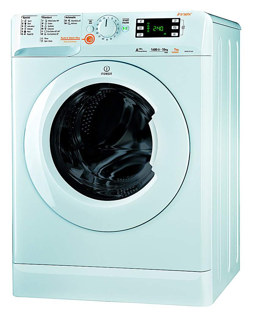 Indesit 7Kg &5Kg Washer Dryer White