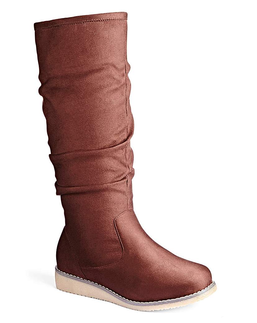 Gumtree Ruched Boot E Fit