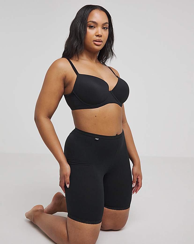 Sloggi Basic Long Leg Briefs Black