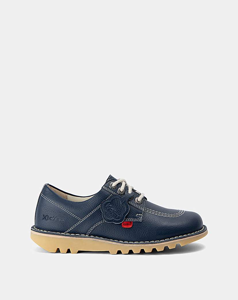 Kickers Kick Lo Leather Shoes