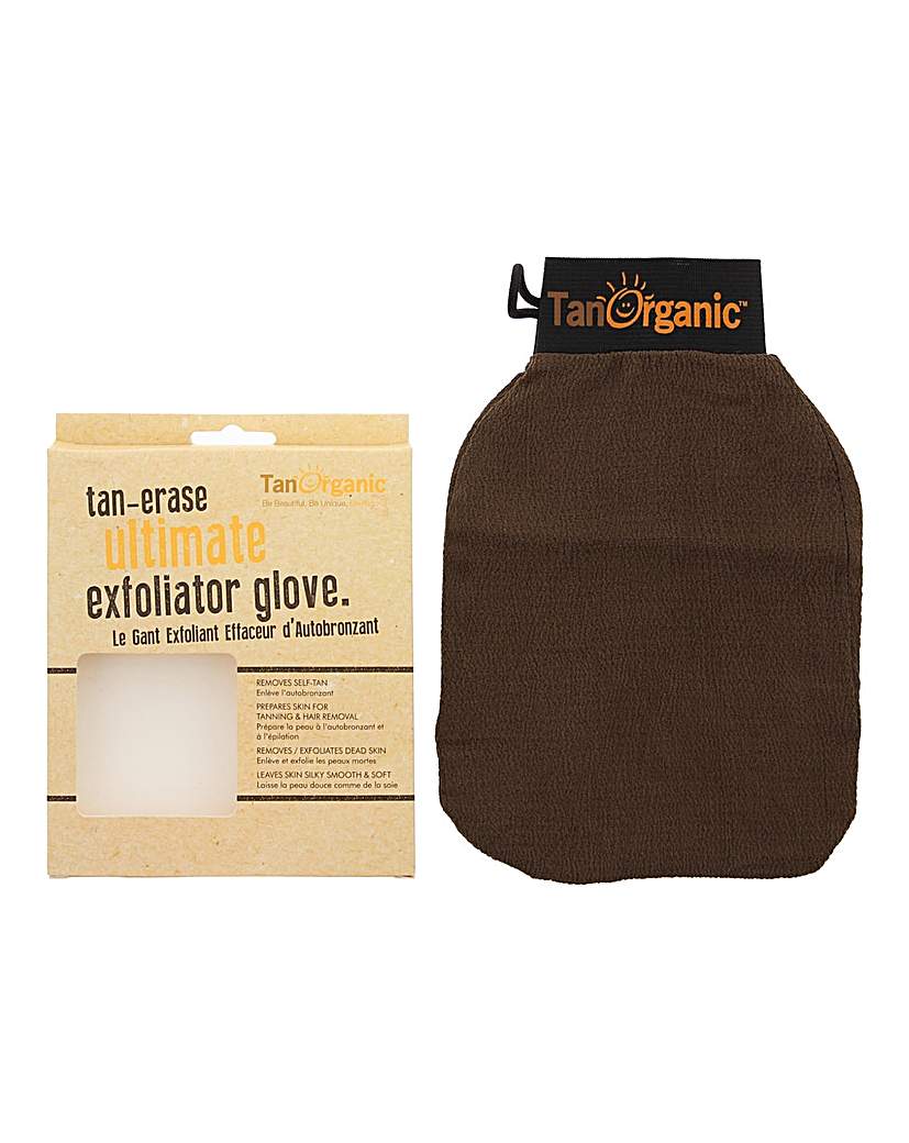 Tan Organic Exfoliator Glove