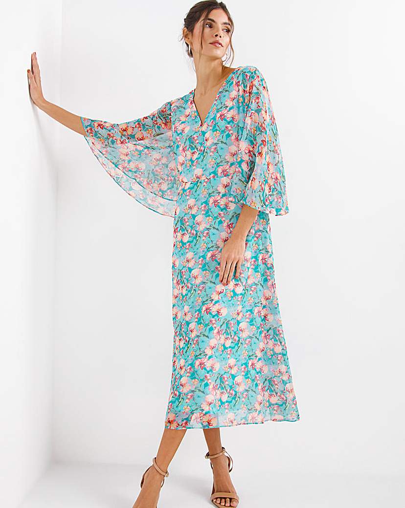 Raishma Studio Cape Dress