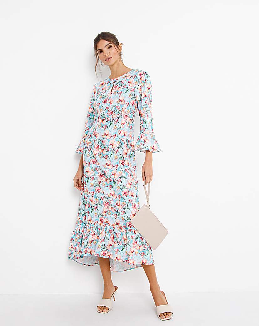 Raishma Floral Print Dress