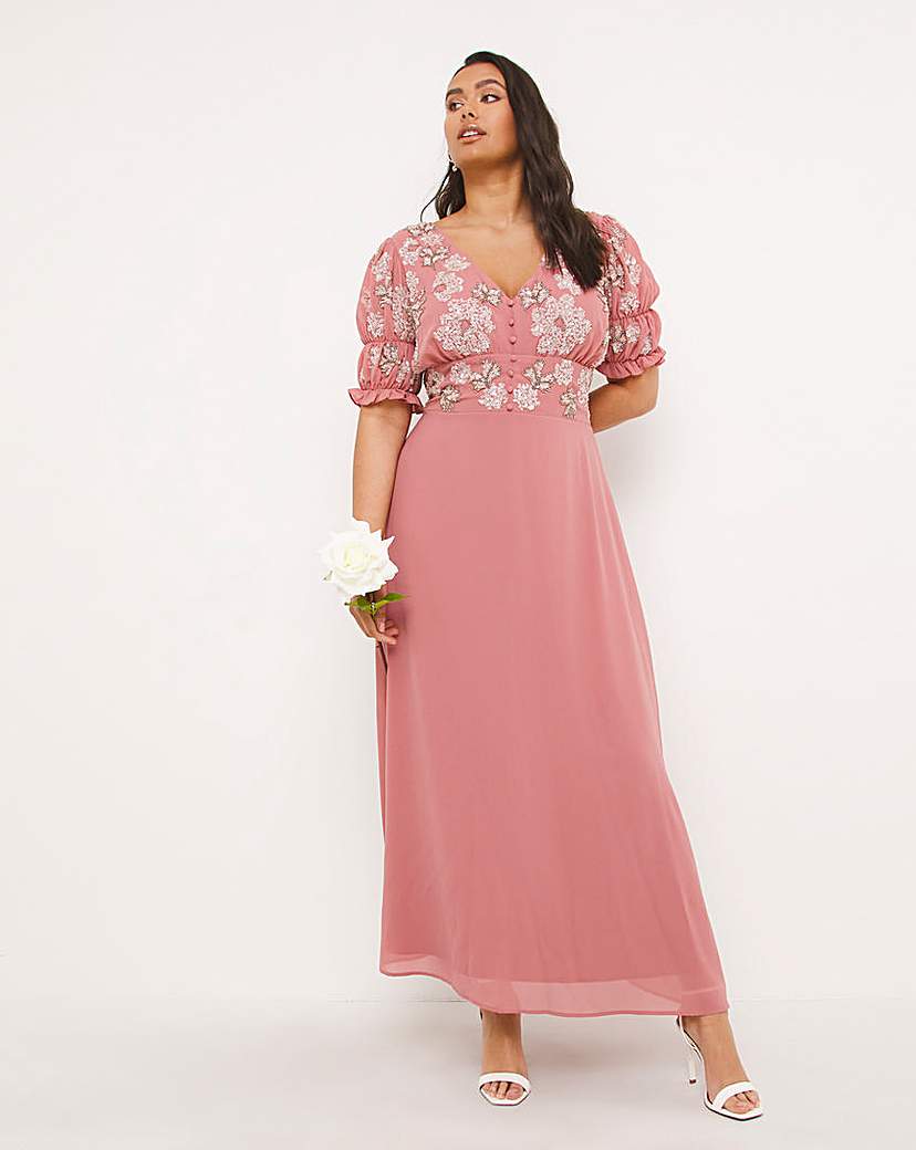 Embellished Evening Gown | Simply Be