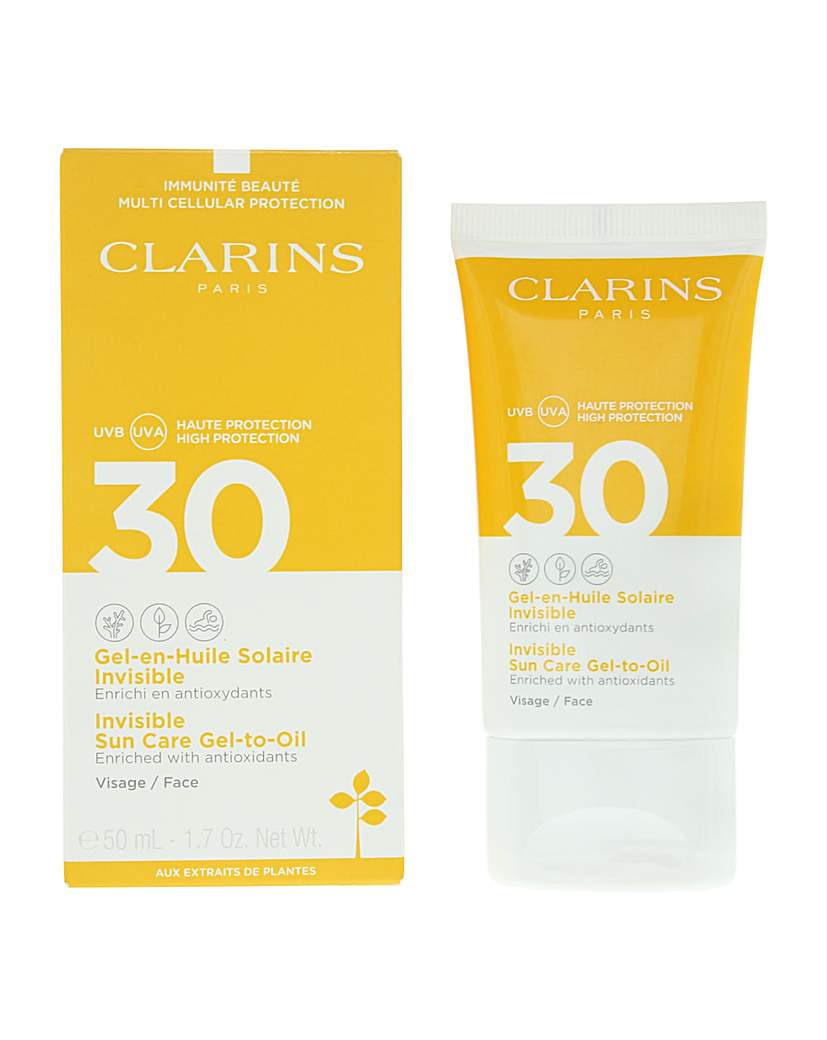 Clarins Invisible Sun Care Gel-To-Oil