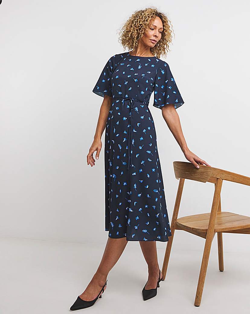 French Connection Belle Midi Dress