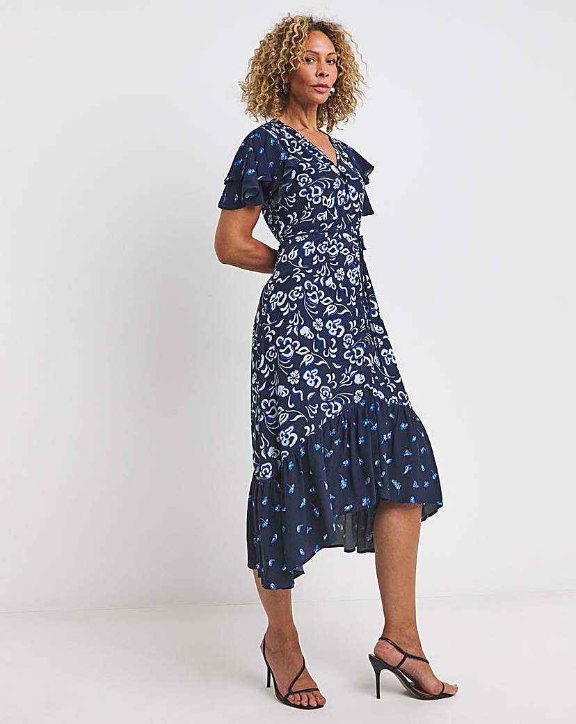 French Connection Recycled Midi Dress