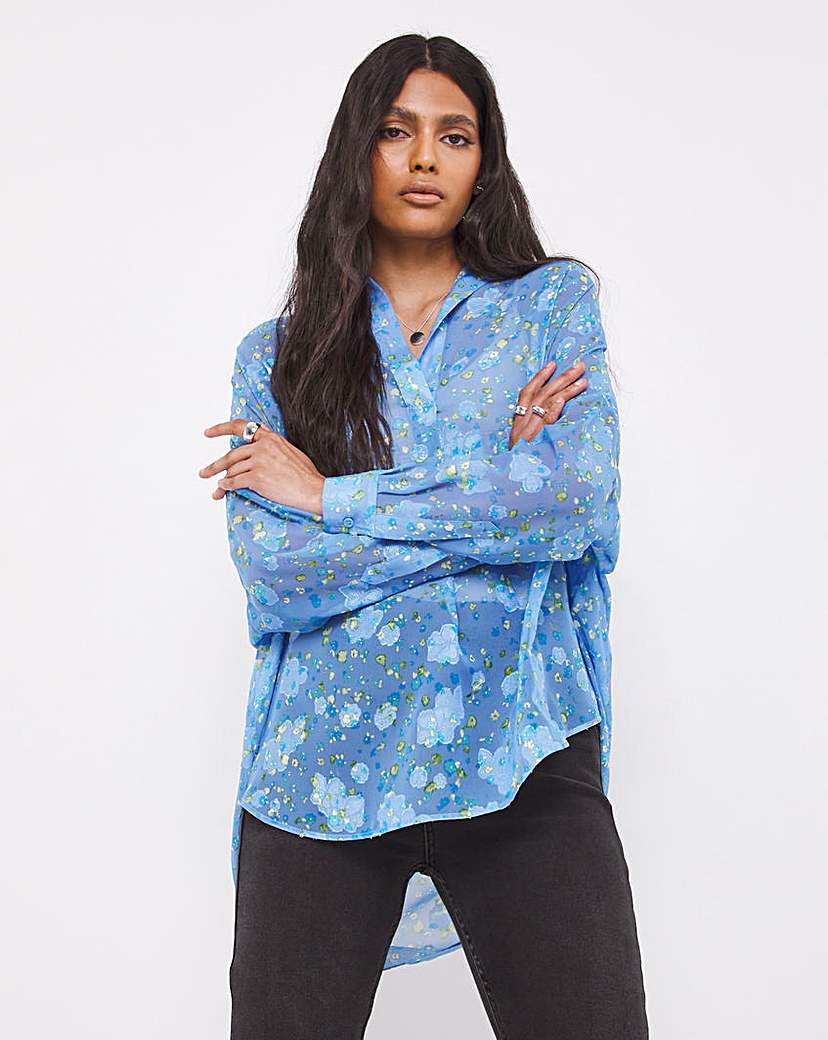 French Connection Popover Blouse