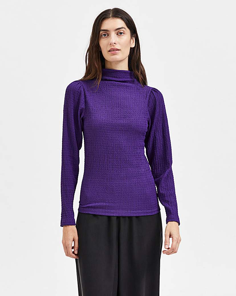 Selected Femme High Neck Top