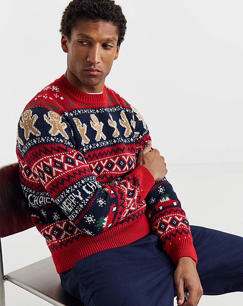 Knitted Fairisle Christmas Jumper