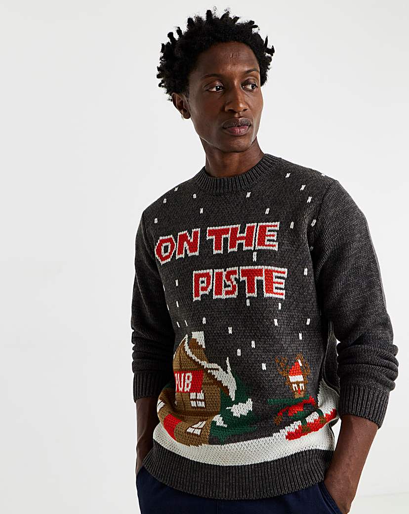 On The Piste Christmas Jumper