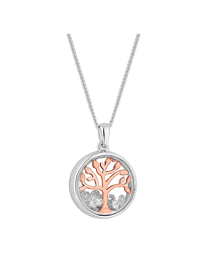 Simply Silver Rose Gold TOL Pendant