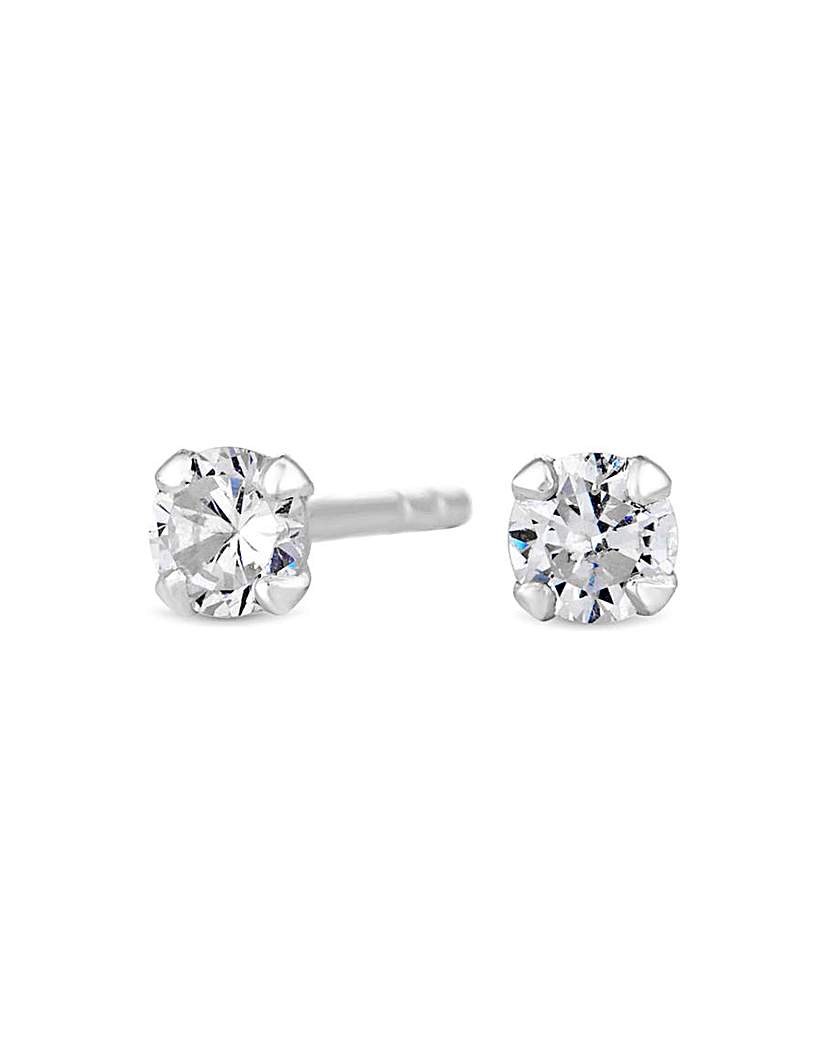 Simply Silver Small Stud Earrings