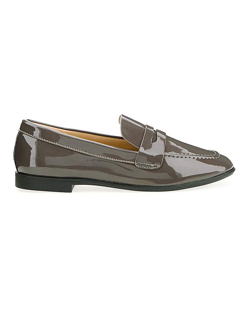 Patent Loafers E Fit