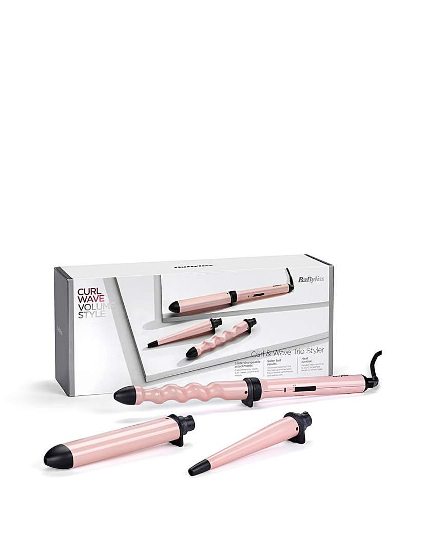 BaByliss Curl & Wave Trio Hair Styler