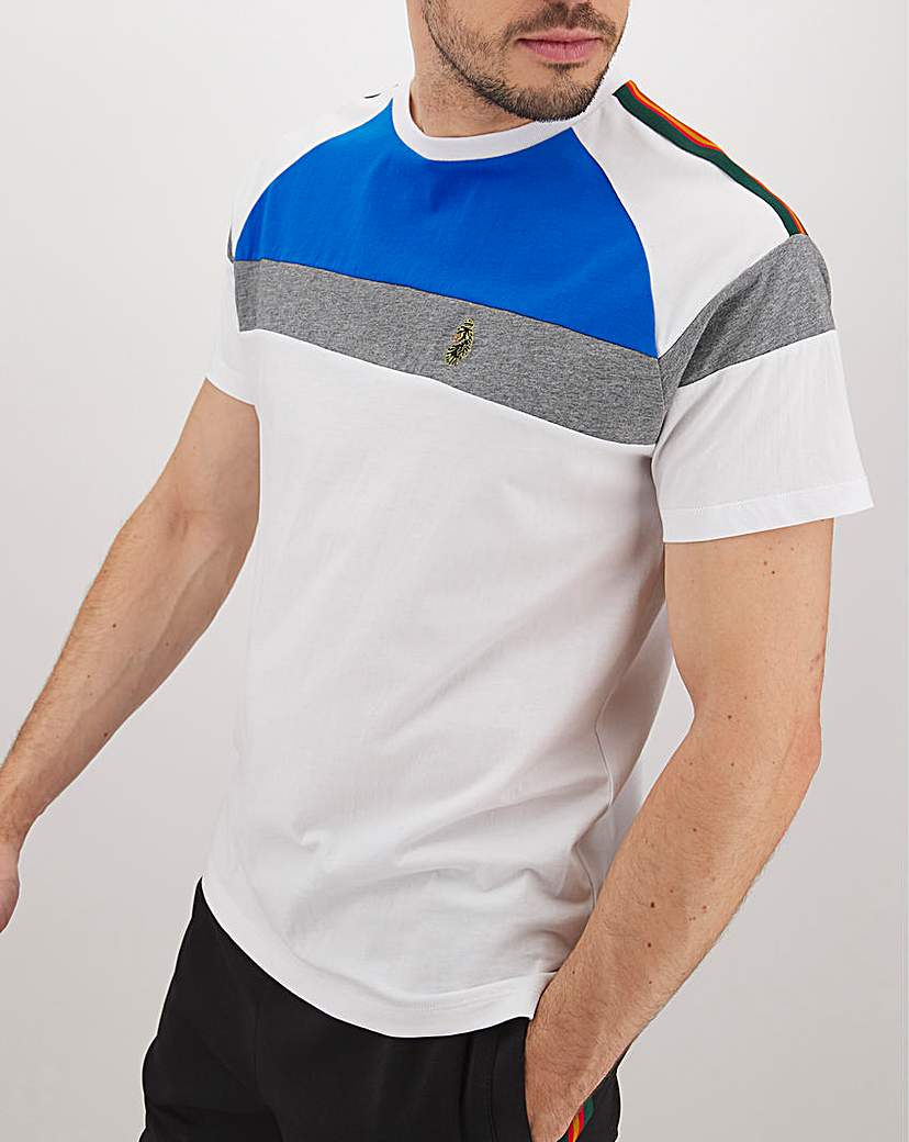 Image of Luke Sport Tedam Colour Block T-Shirt