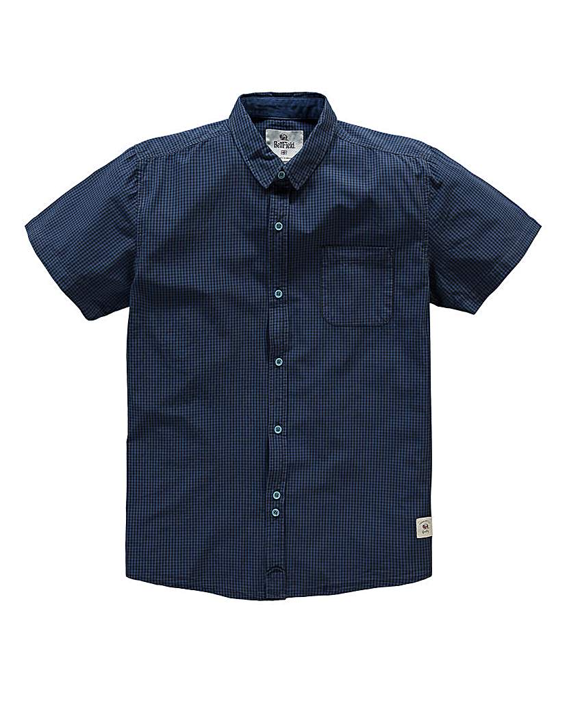 bellfield cabrillo navy shirt long
