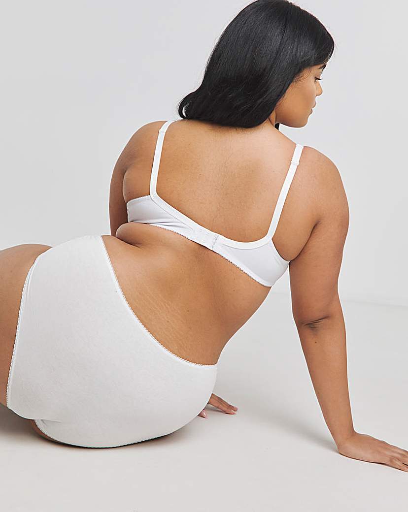 2 Pack Black/White Jane Full Cup Bras