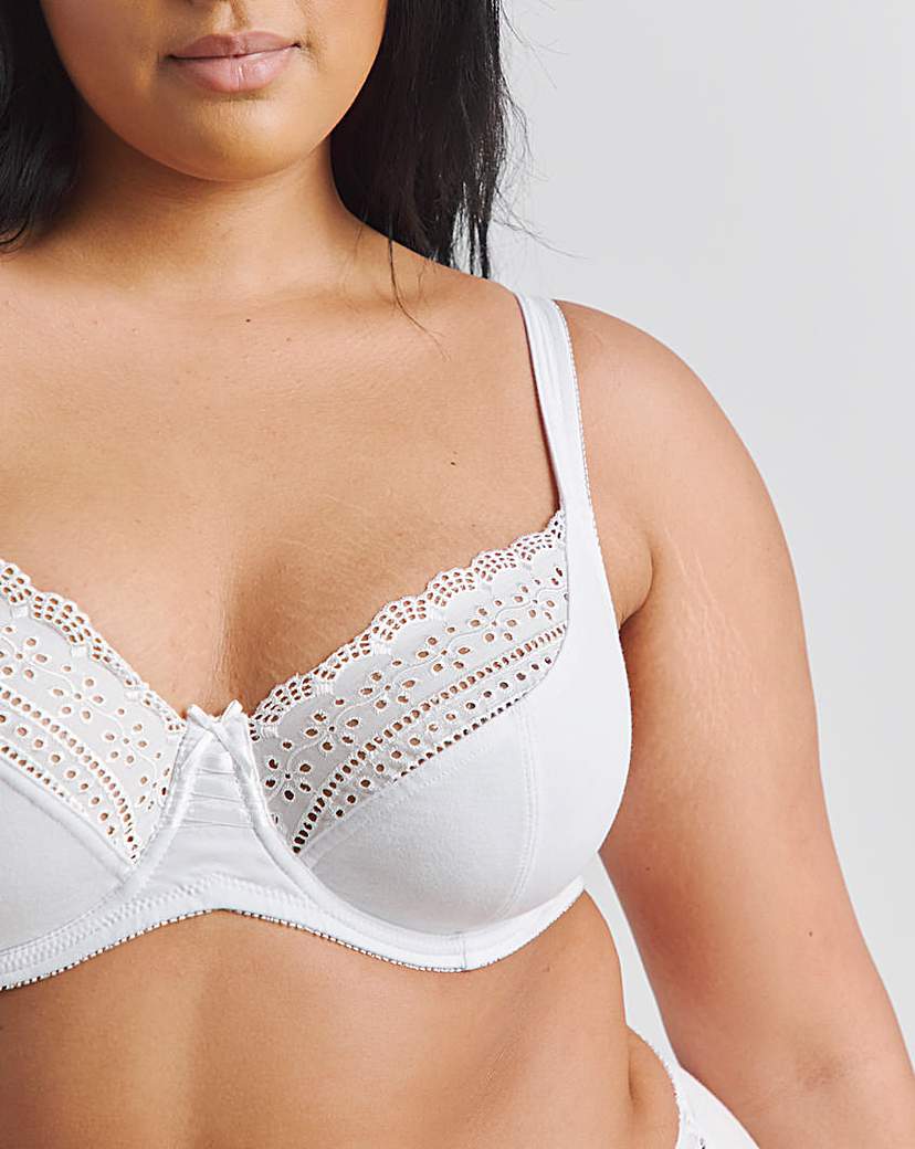 2 Pack Black/White Jane Full Cup Bras