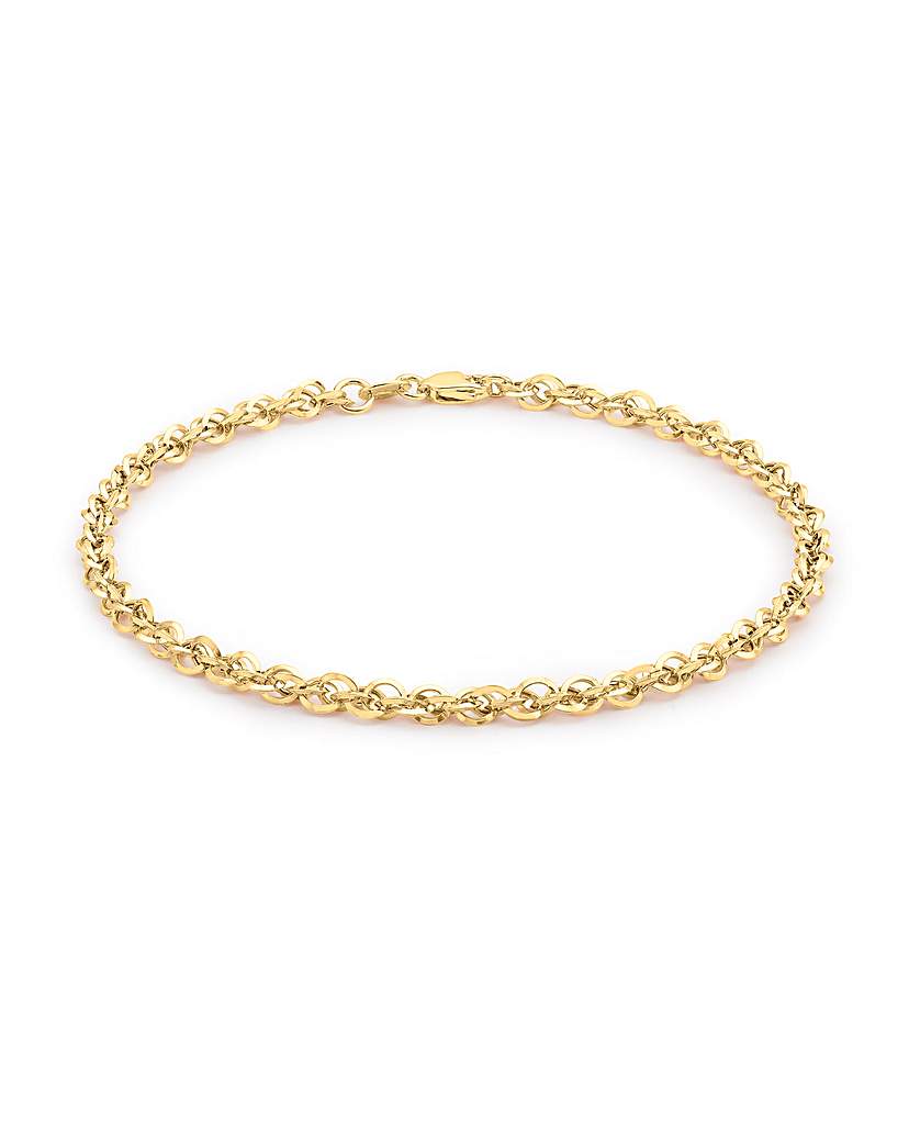9Ct Gold POW Bracelet