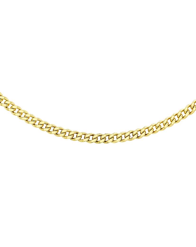 9Ct Gold Curb Chain