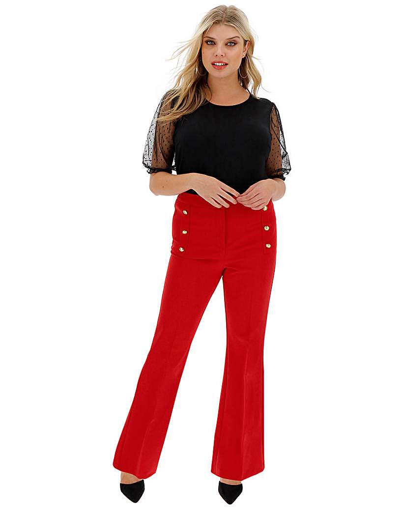 Image of Everyday High Waist Wide Leg Trousers