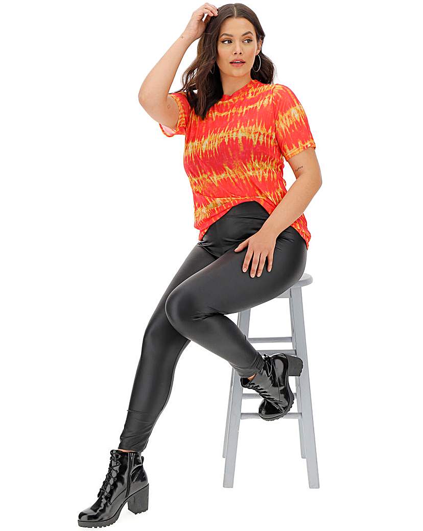 Image of PU Stretch Leggings Regular