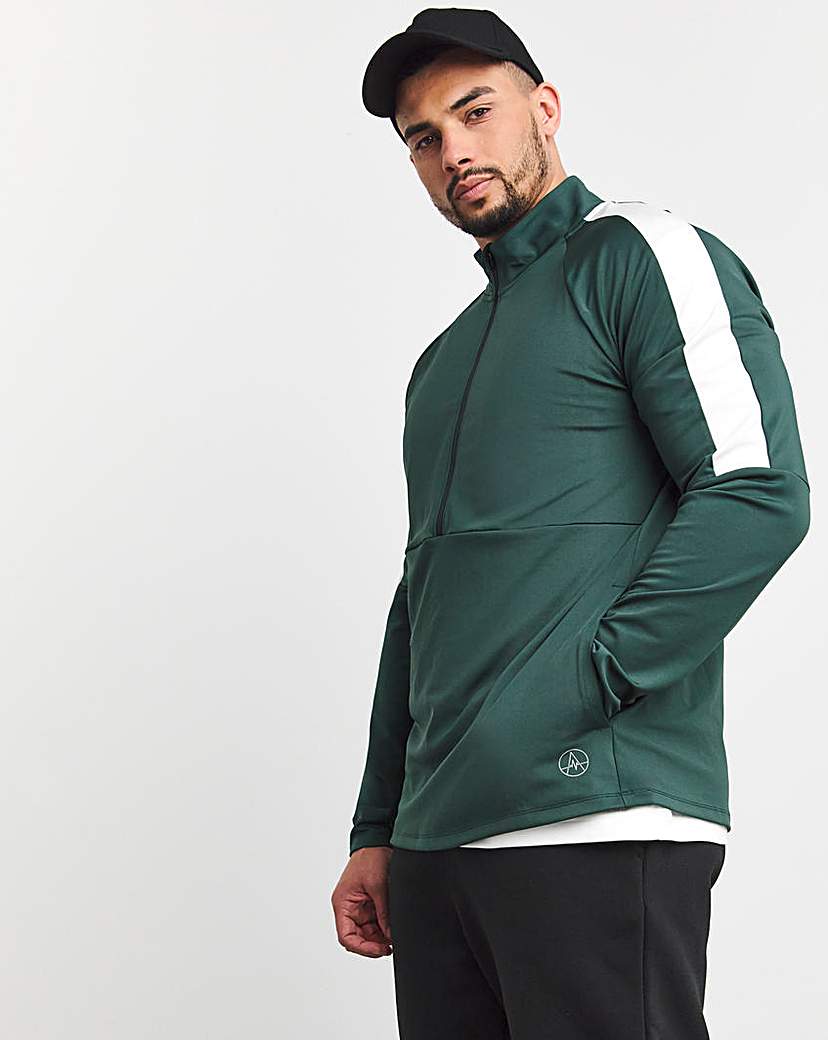 Jacamo Active Zip Up Training Top